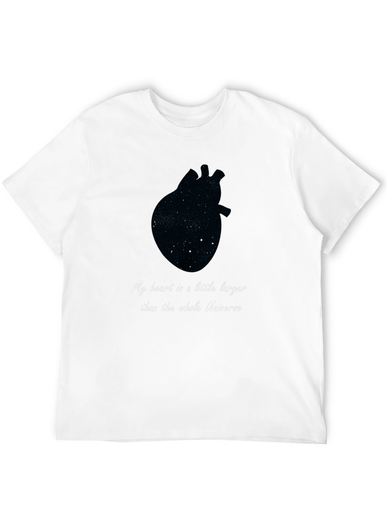 Cosmic Heart T-Shirt - Unisex Galaxy Tee