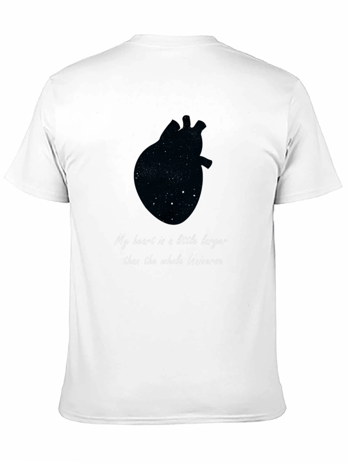 Cosmic Heart T-Shirt - Unisex Galaxy Tee