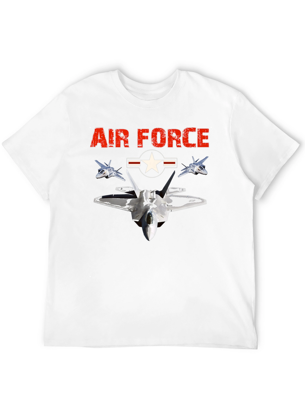 Air Force Jet Fighter Graphic T-Shirt
