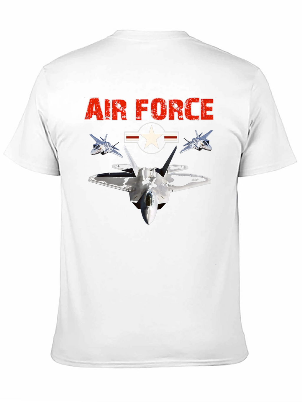 Air Force Jet Fighter Graphic T-Shirt