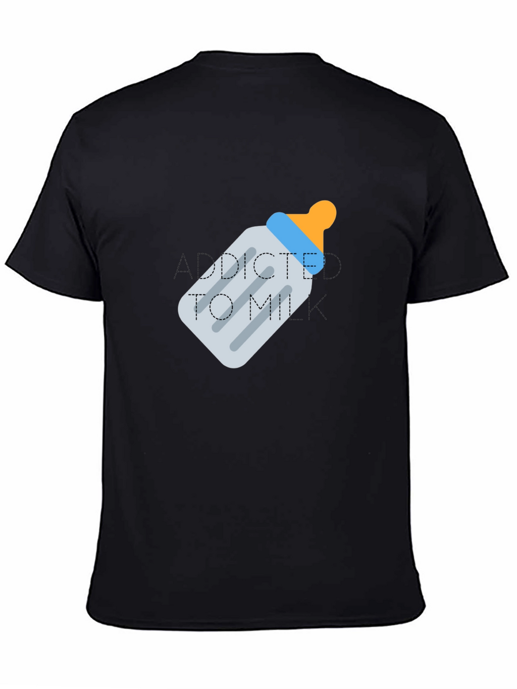 Addicted To Milk Baby Bottle Tee