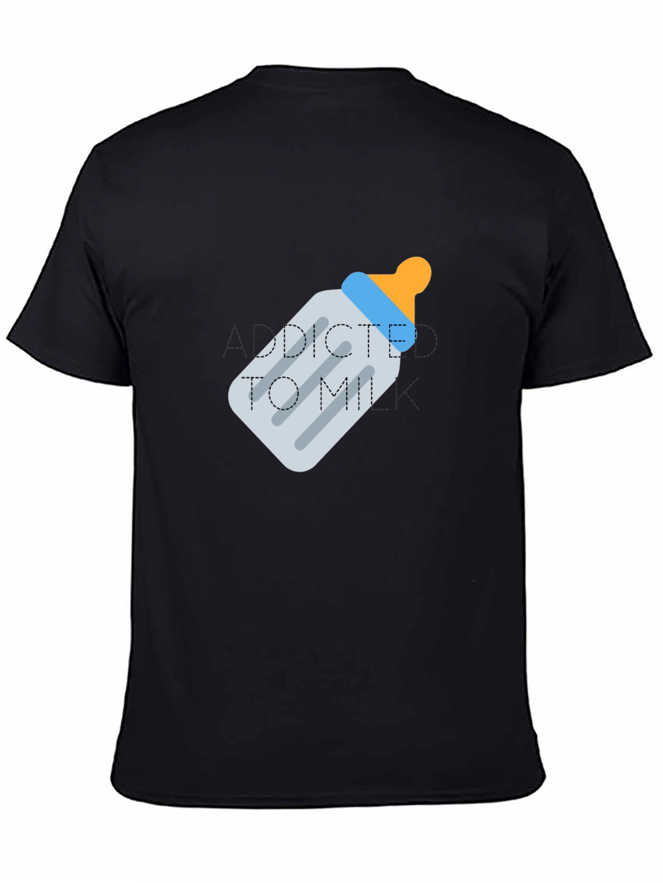 Addicted To Milk Baby Bottle Tee
