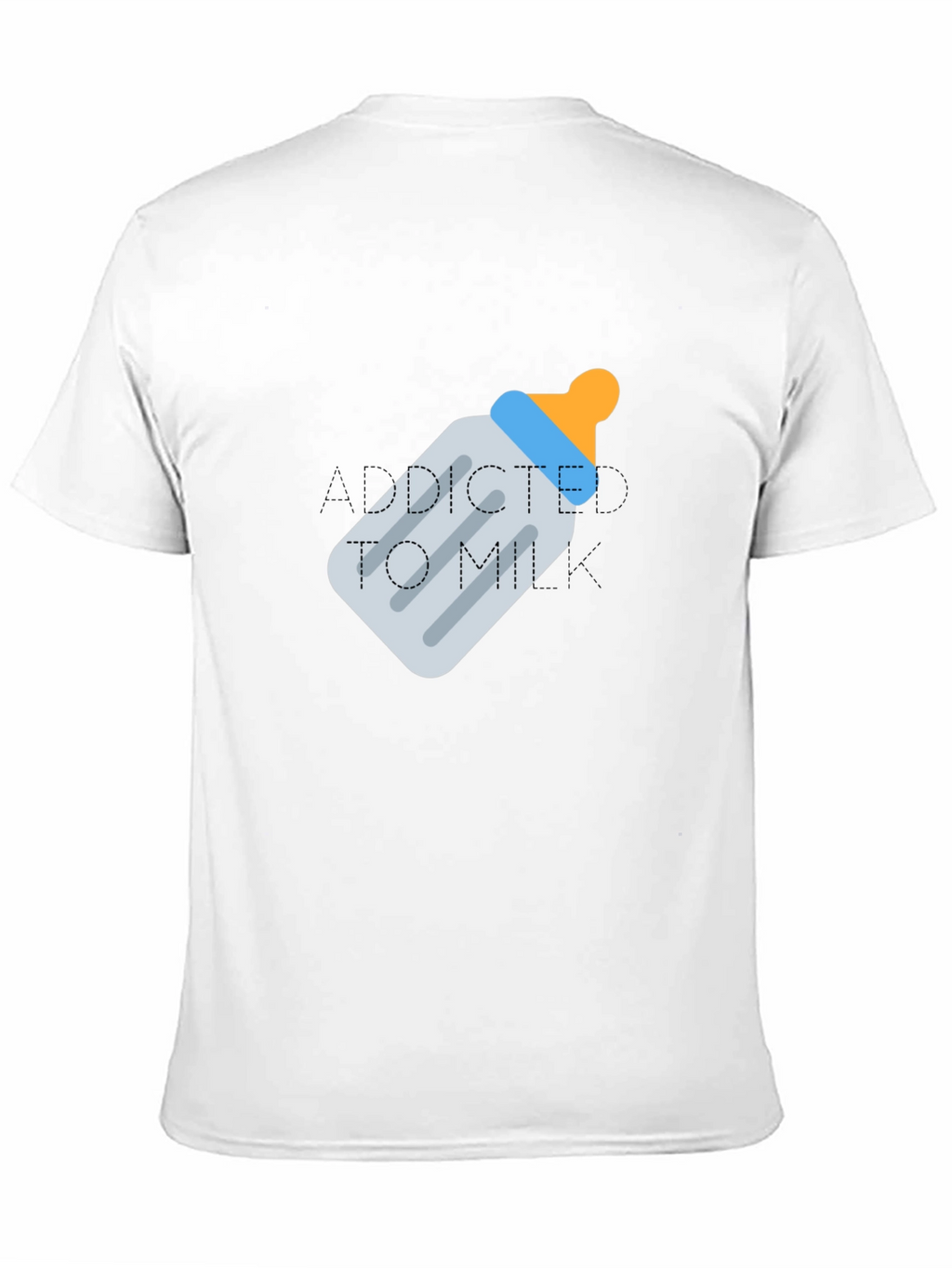 Addicted To Milk Baby Bottle Tee