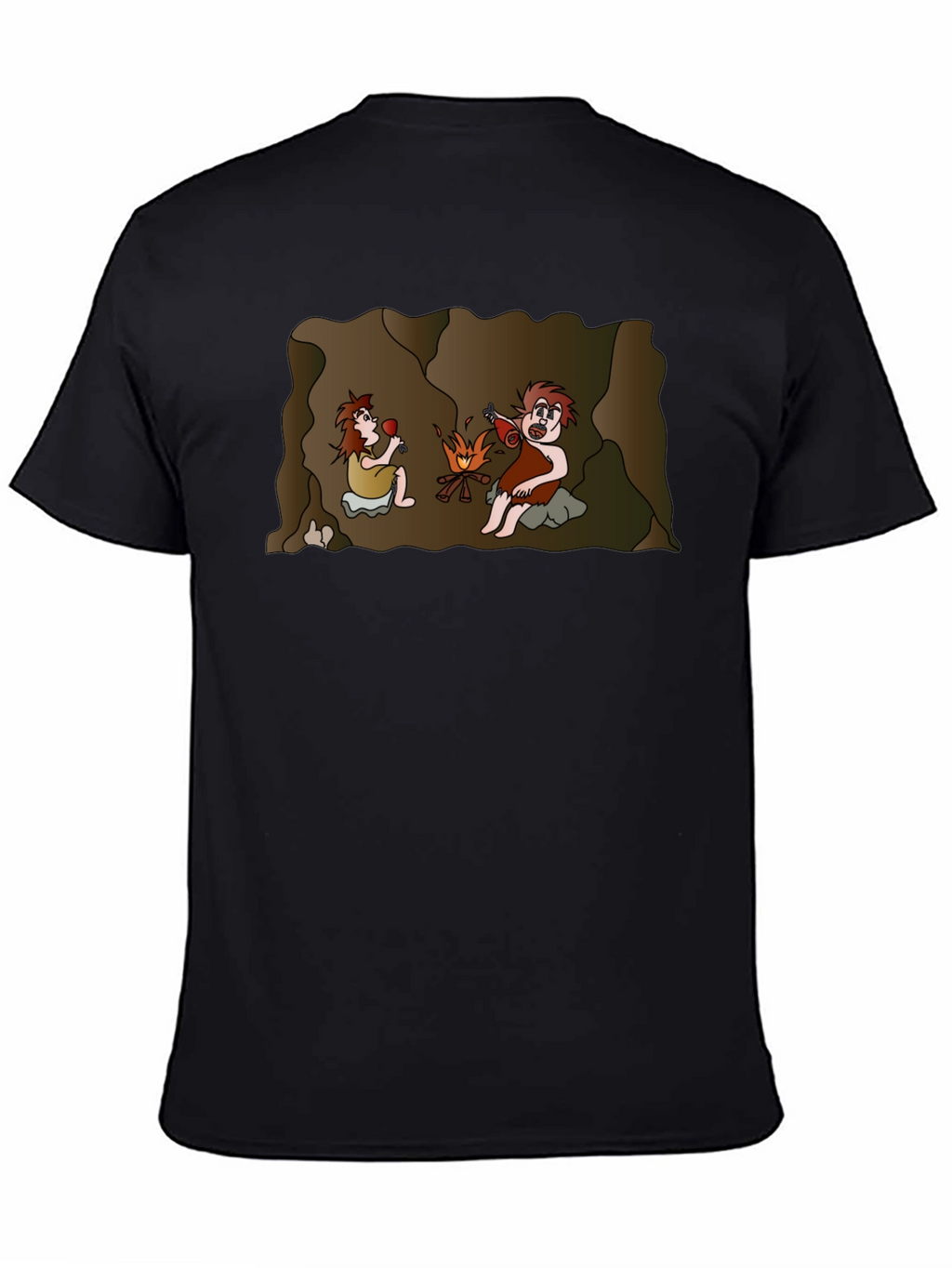 Cartoon Cavemen Unisex T-Shirt