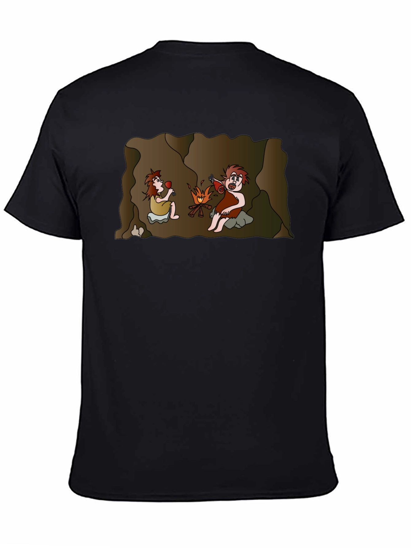 Cartoon Cavemen Unisex T-Shirt