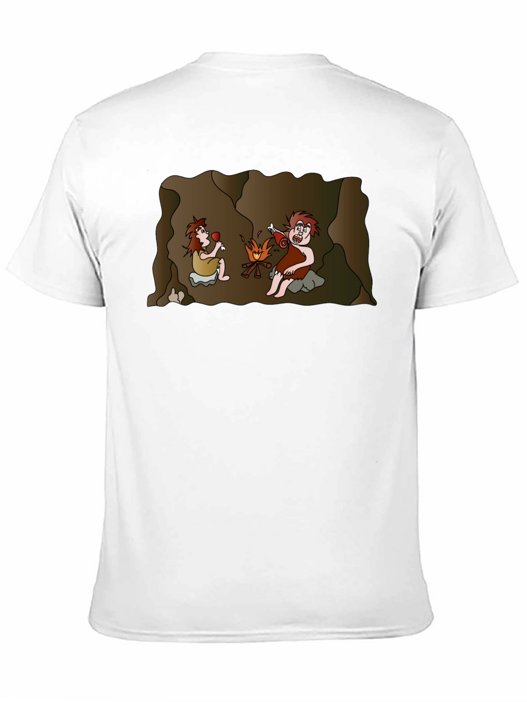 Cartoon Cavemen Unisex T-Shirt