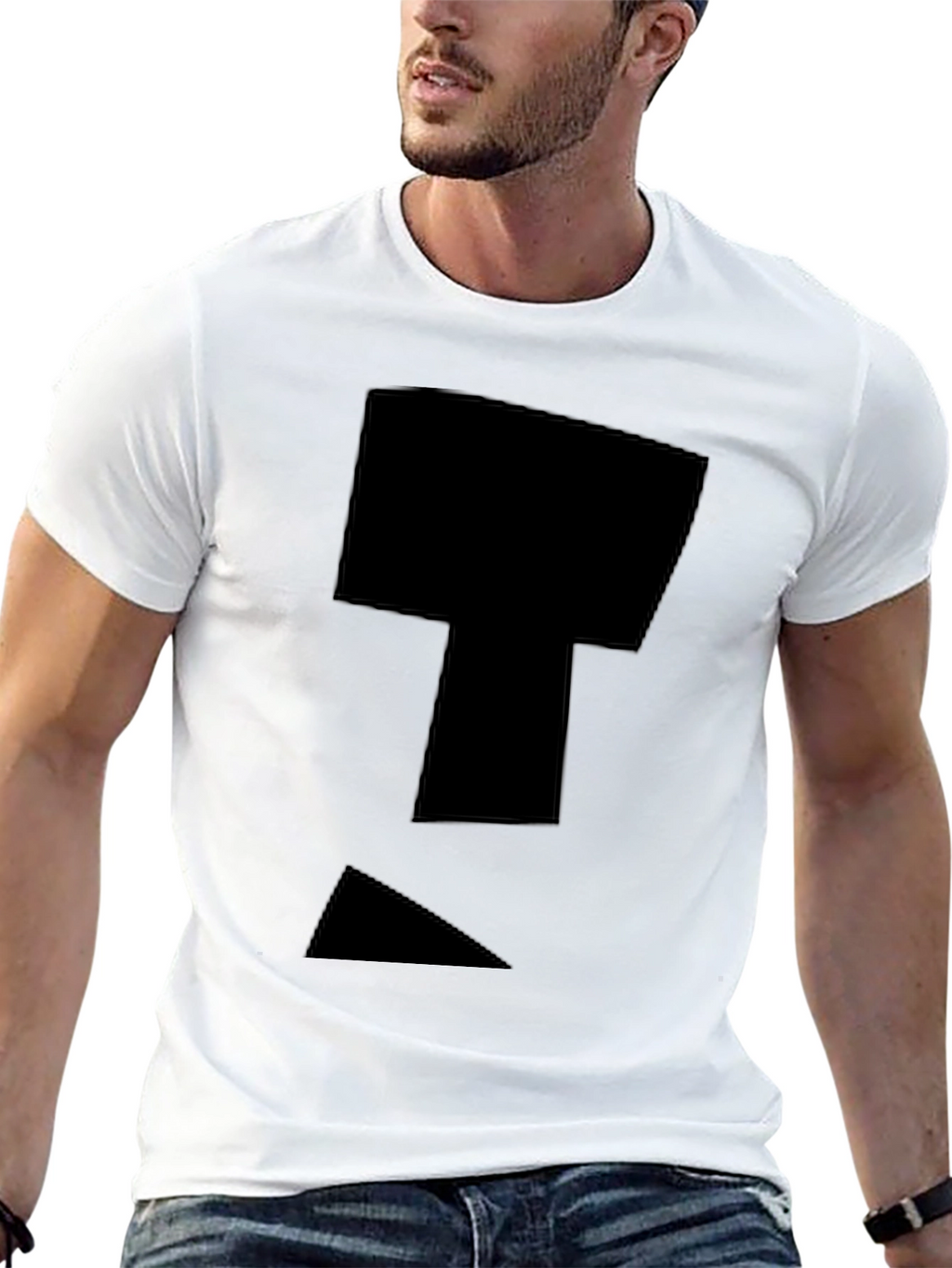 Mystery Graphic Black T-Shirt