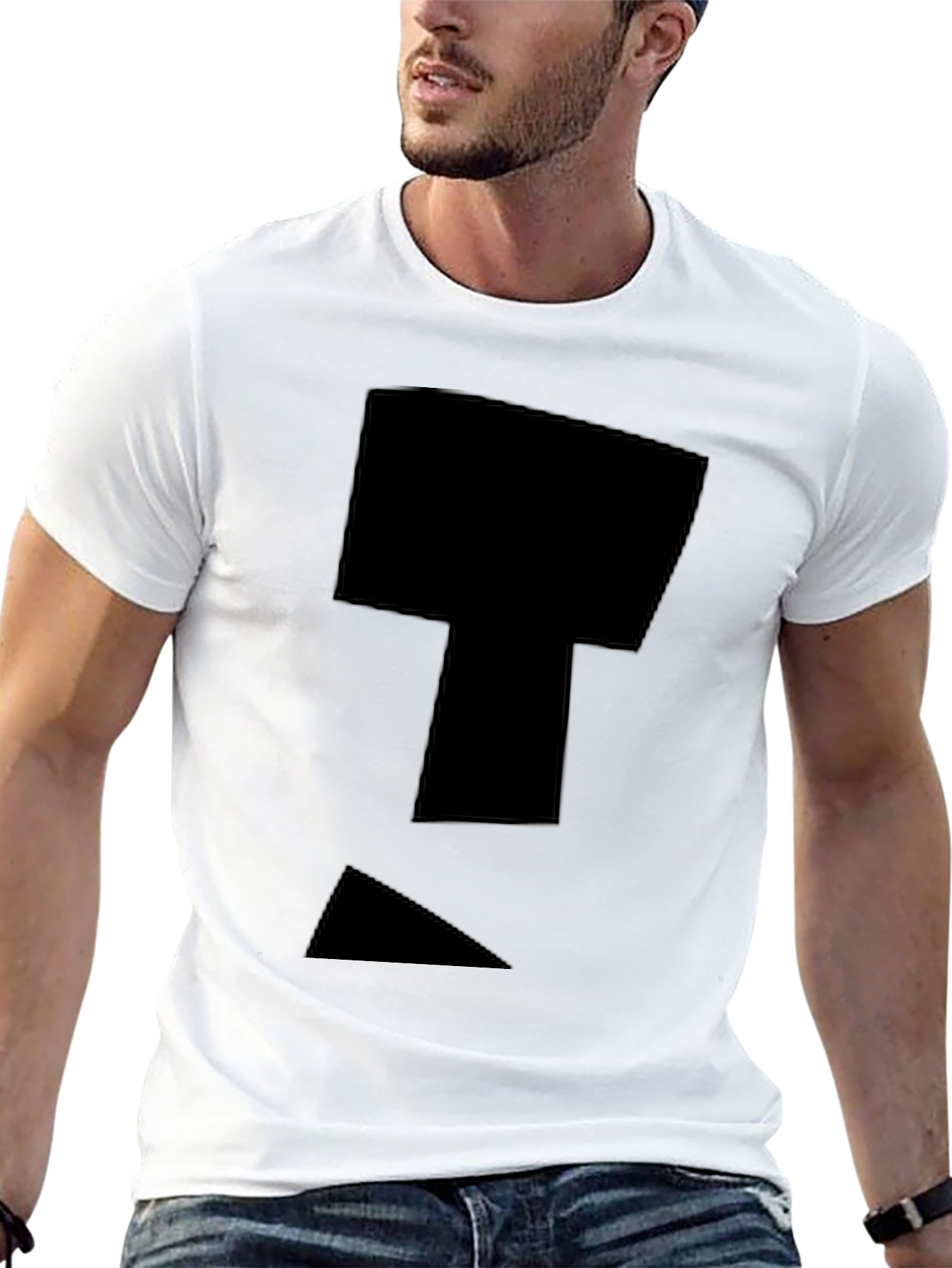 Mystery Graphic Black T-Shirt