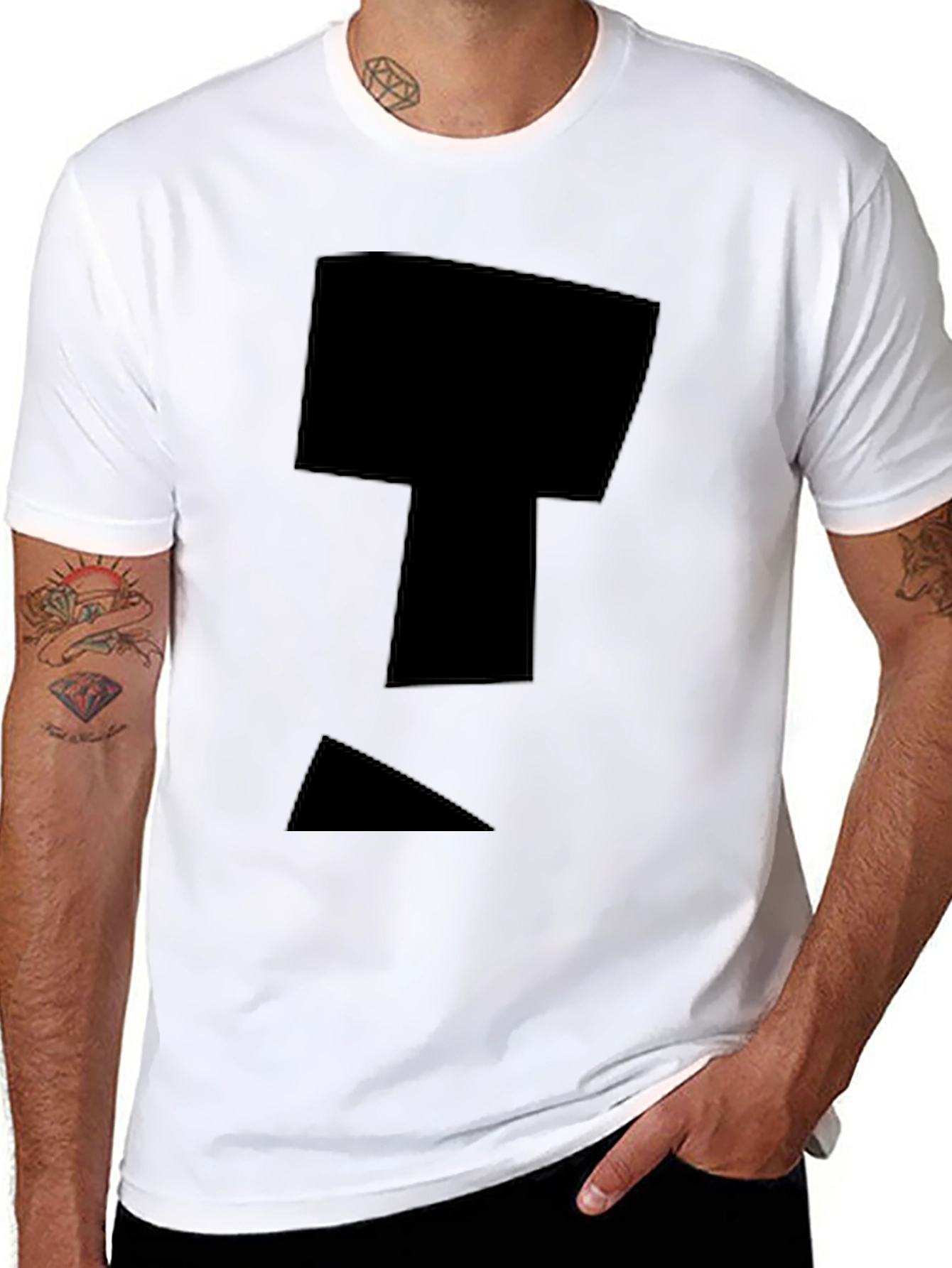 Mystery Graphic Black T-Shirt