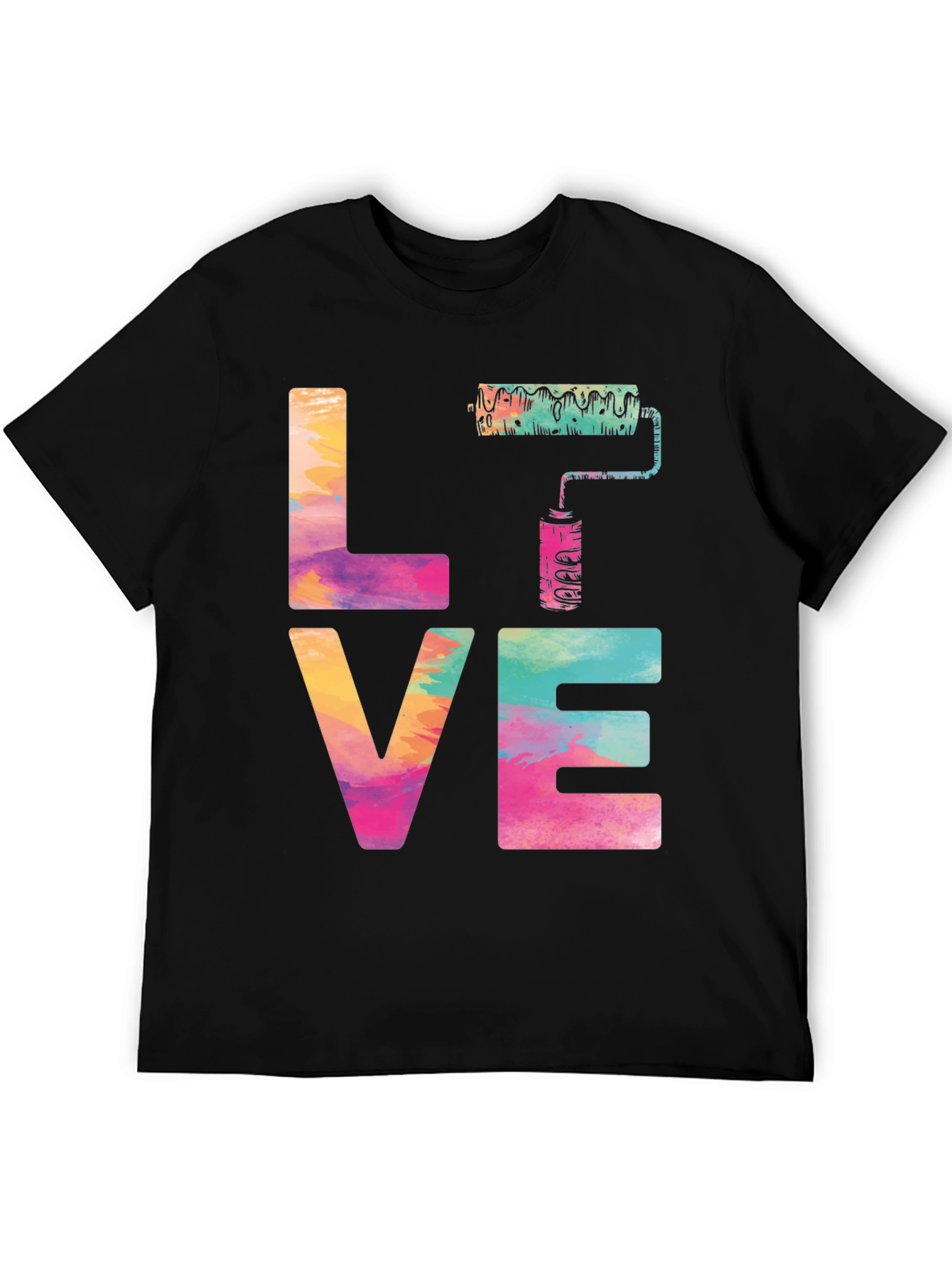 Colorful Love Painting T-Shirt - Painter Gift
