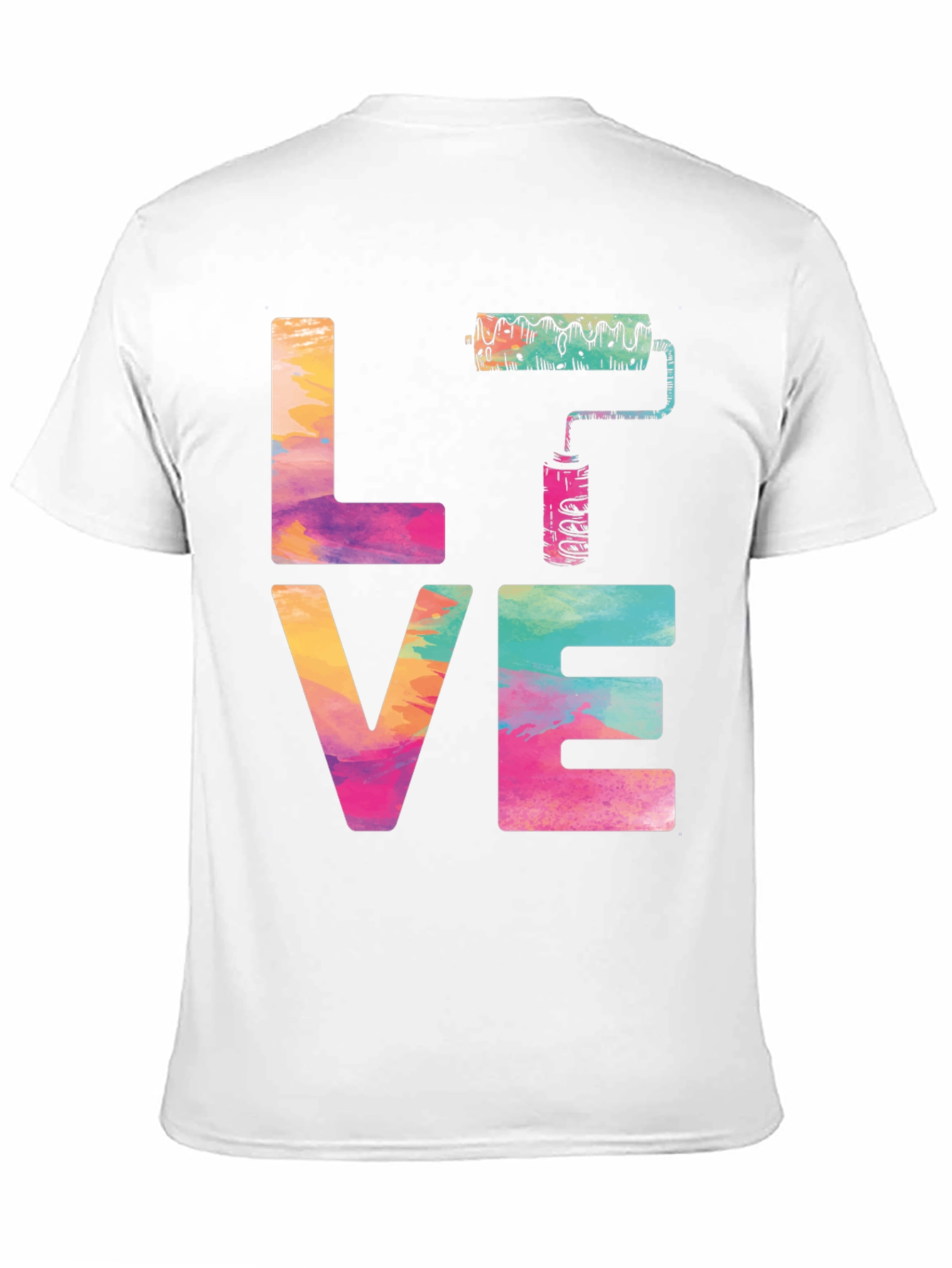 Colorful Love Painting T-Shirt - Painter Gift
