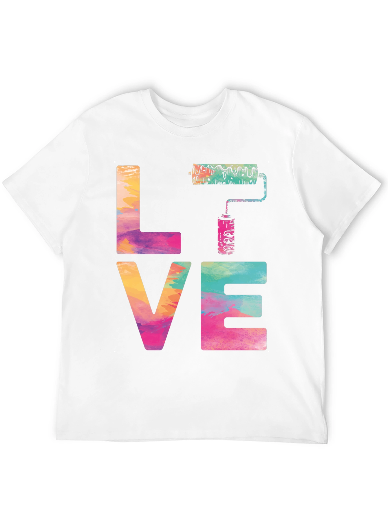 Colorful Love Painting T-Shirt - Painter Gift