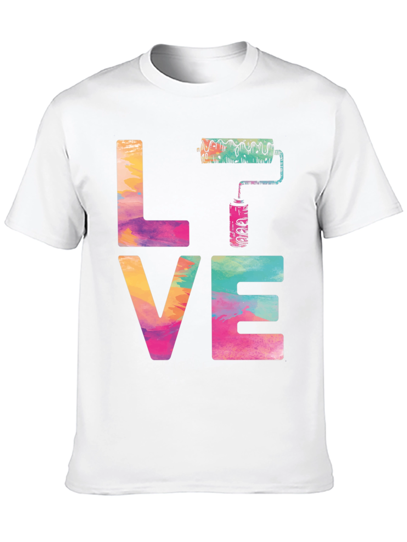Colorful Love Painting T-Shirt - Painter Gift