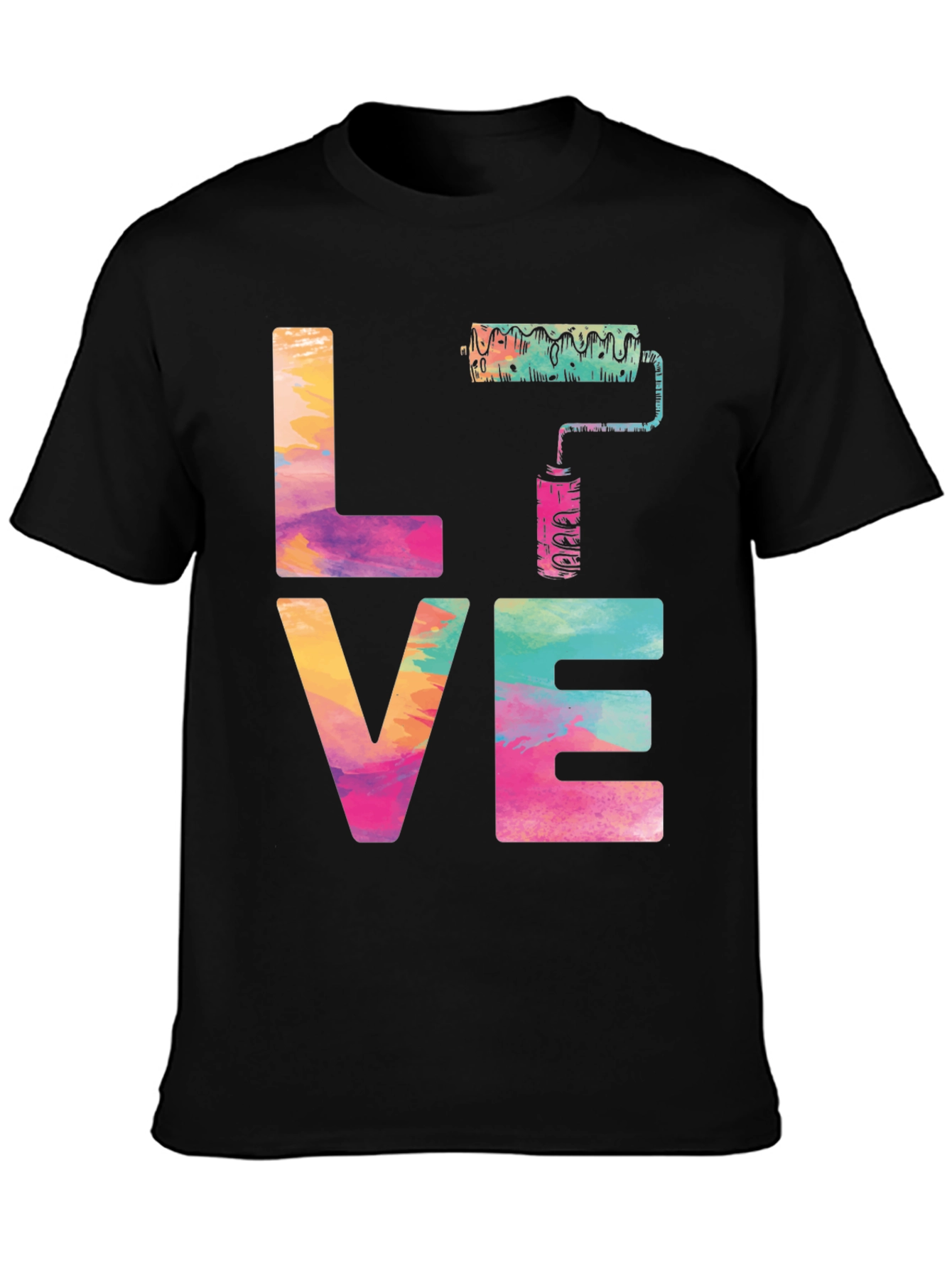 Colorful Love Painting T-Shirt - Painter Gift