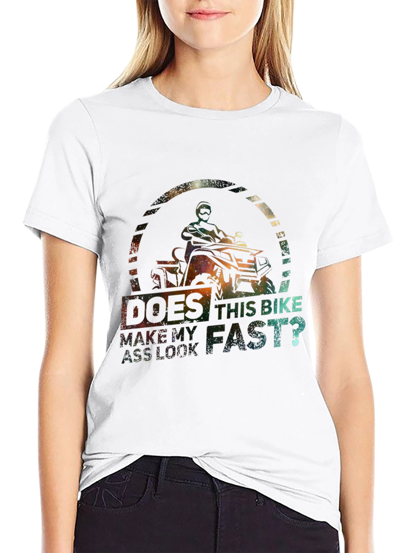 Does This Bike Make My Ass Look Fast? T-Shirt