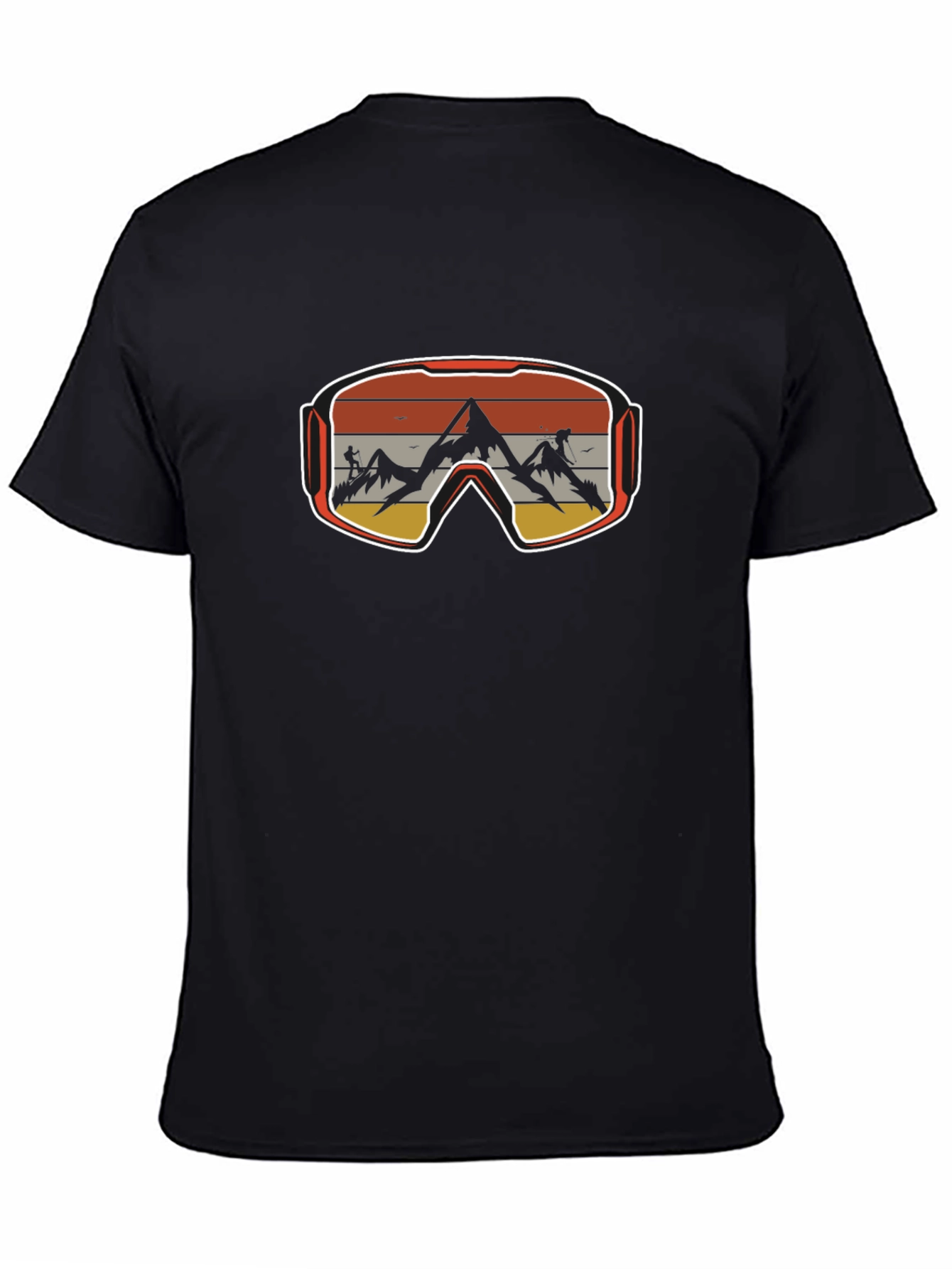 Retro Ski Goggles Graphic Tee - Adventure Ready