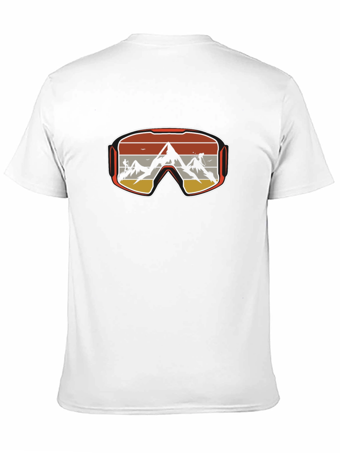 Retro Ski Goggles Graphic Tee - Adventure Ready