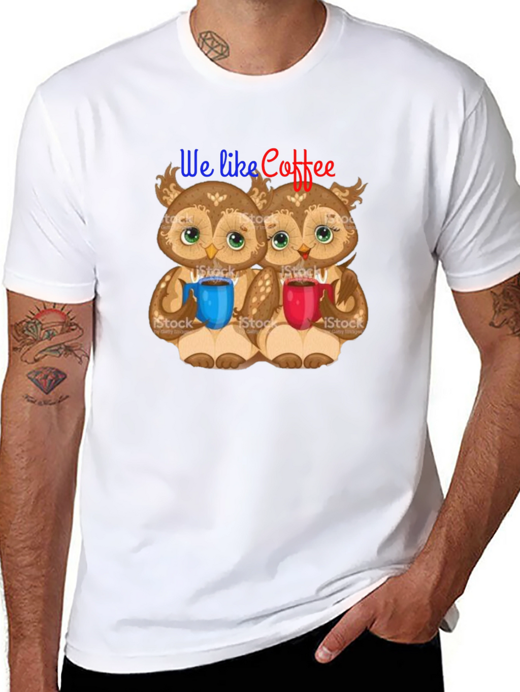 Cute Owls Coffee Lovers Tee