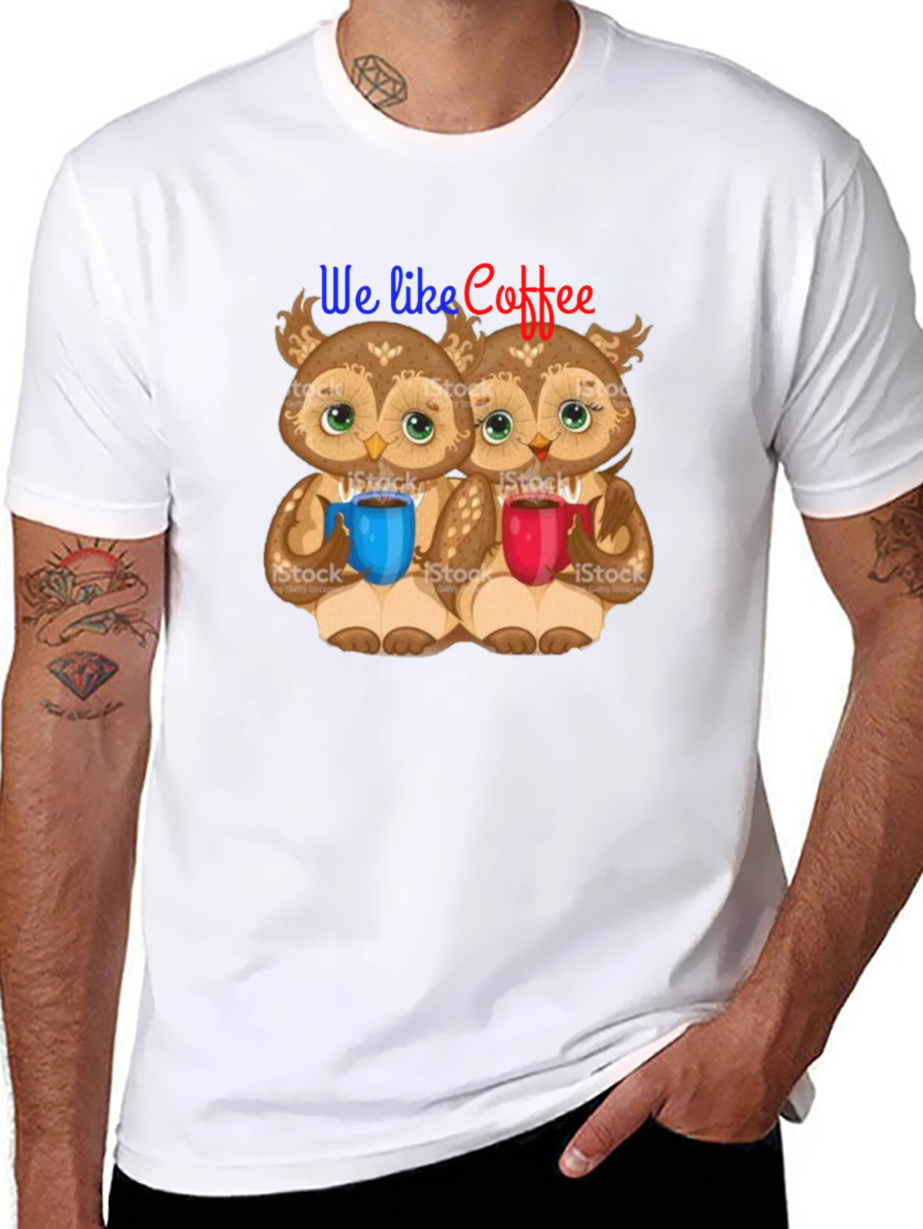 Cute Owls Coffee Lovers Tee