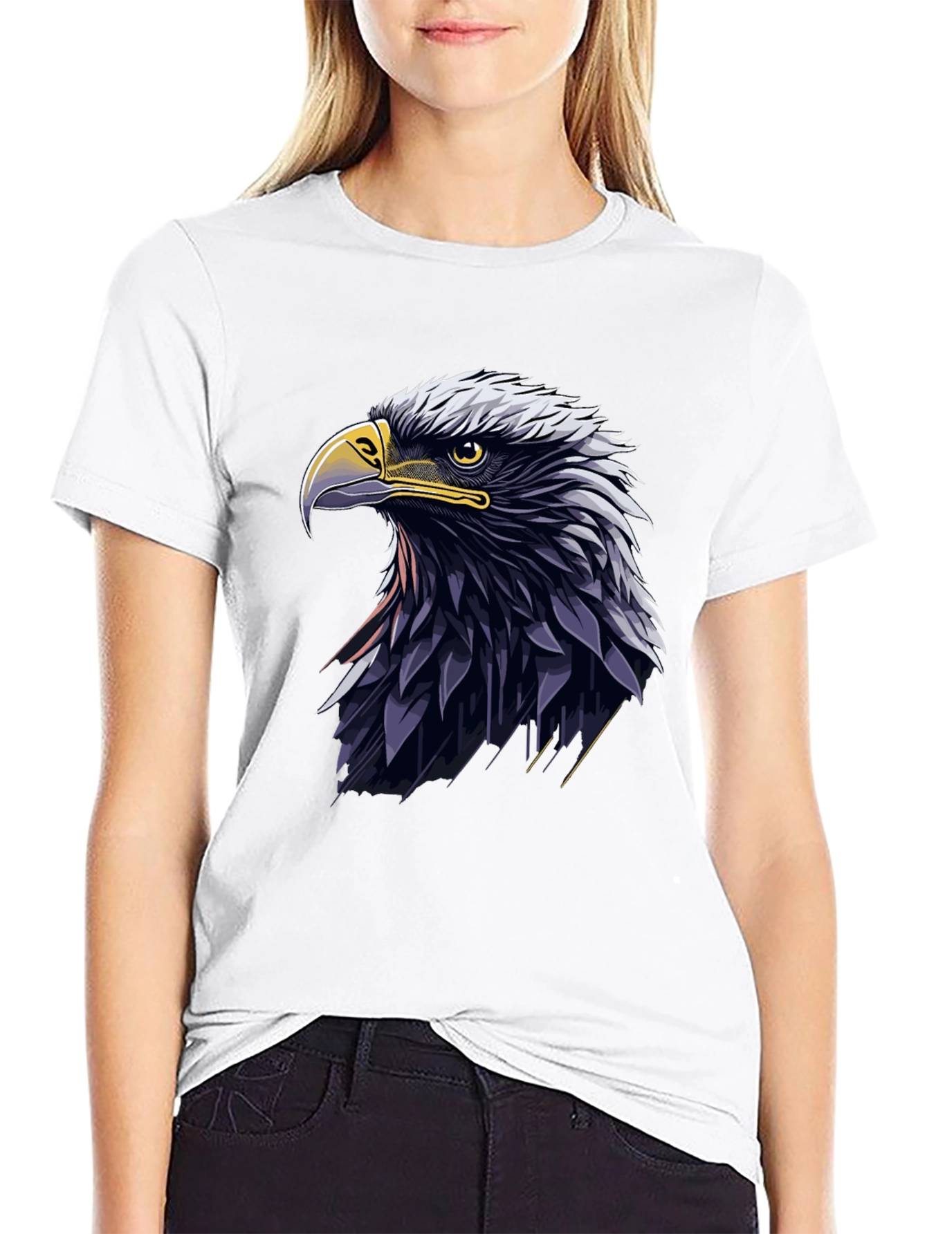 Eagle Graphic Tee - Black