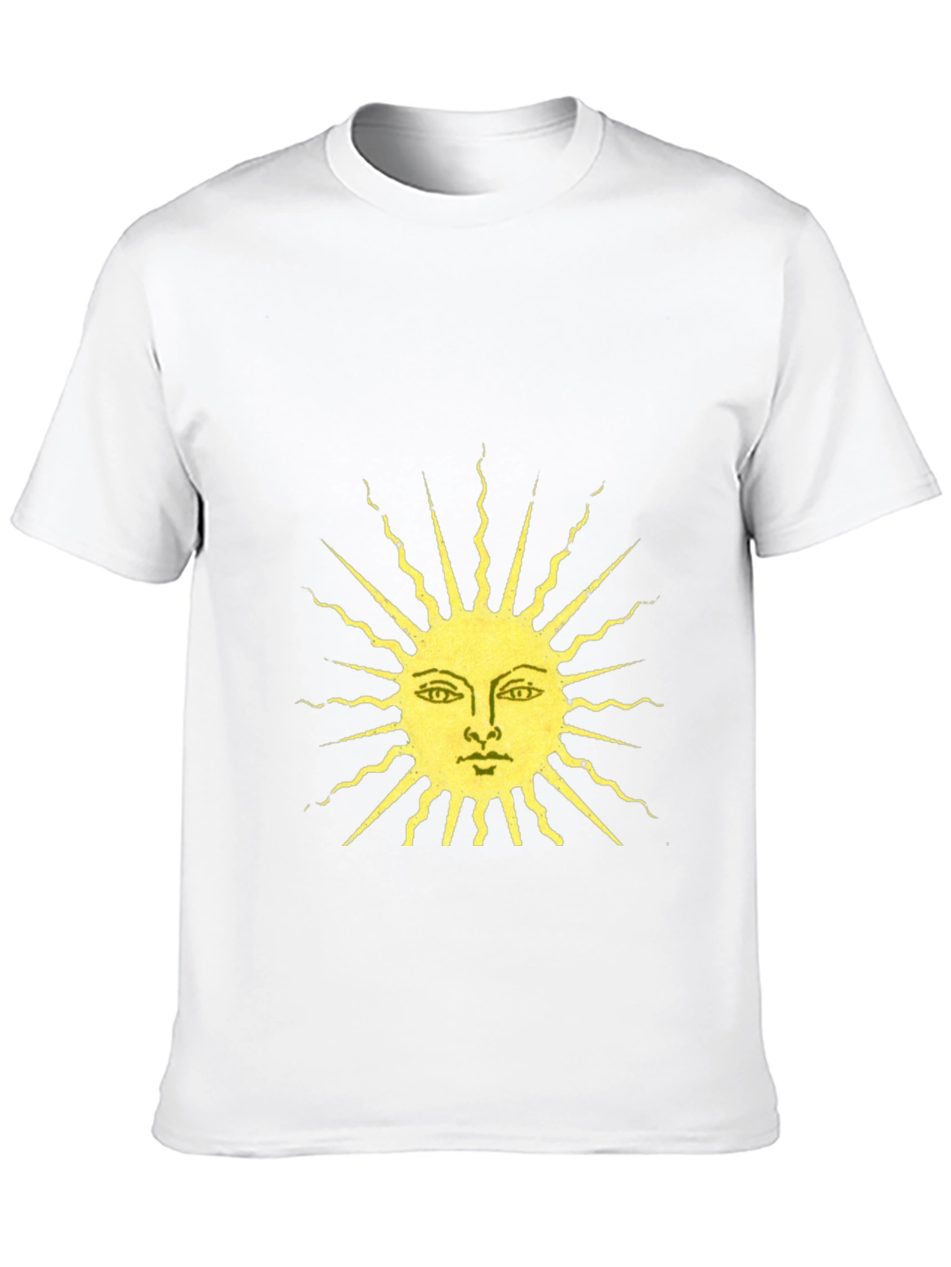 Black Sun Graphic Tee - Stylish Mens Casual Wear