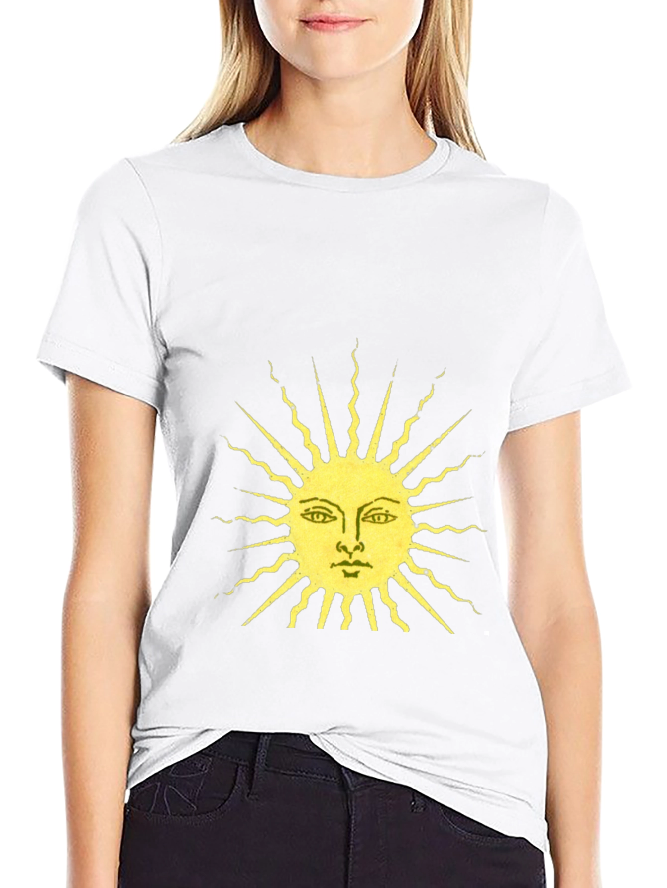 Black Sun Graphic Tee - Stylish Mens Casual Wear