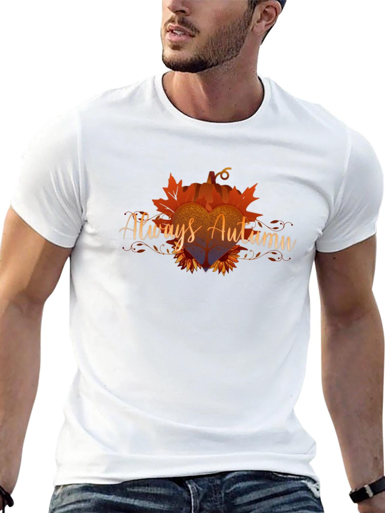 Always Autumn Graphic Tee - Fall Season Shirt