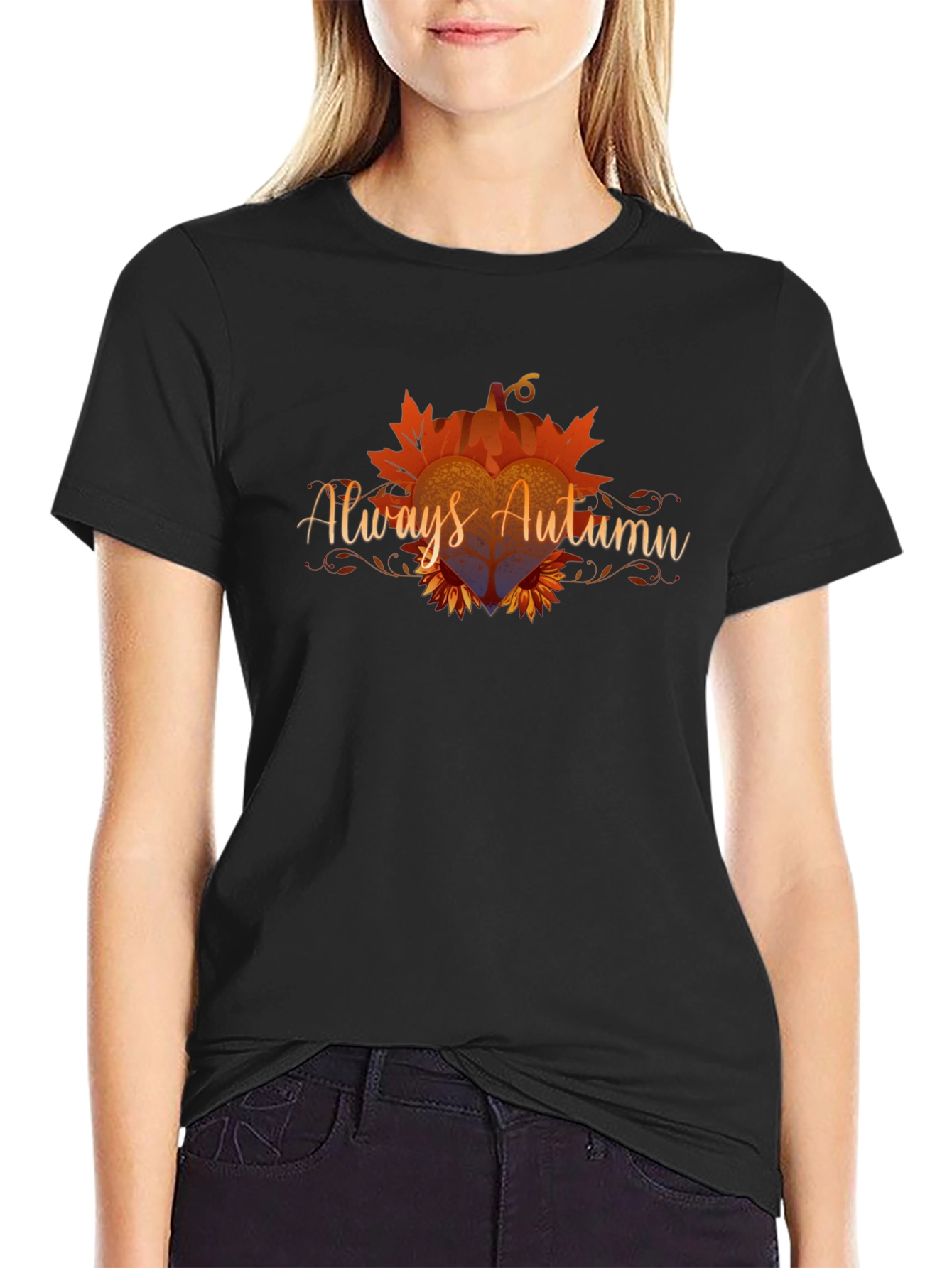 Always Autumn Graphic Tee - Fall Season Shirt