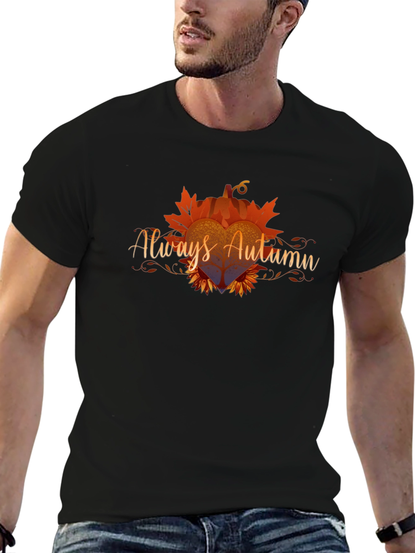 Always Autumn Graphic Tee - Fall Season Shirt