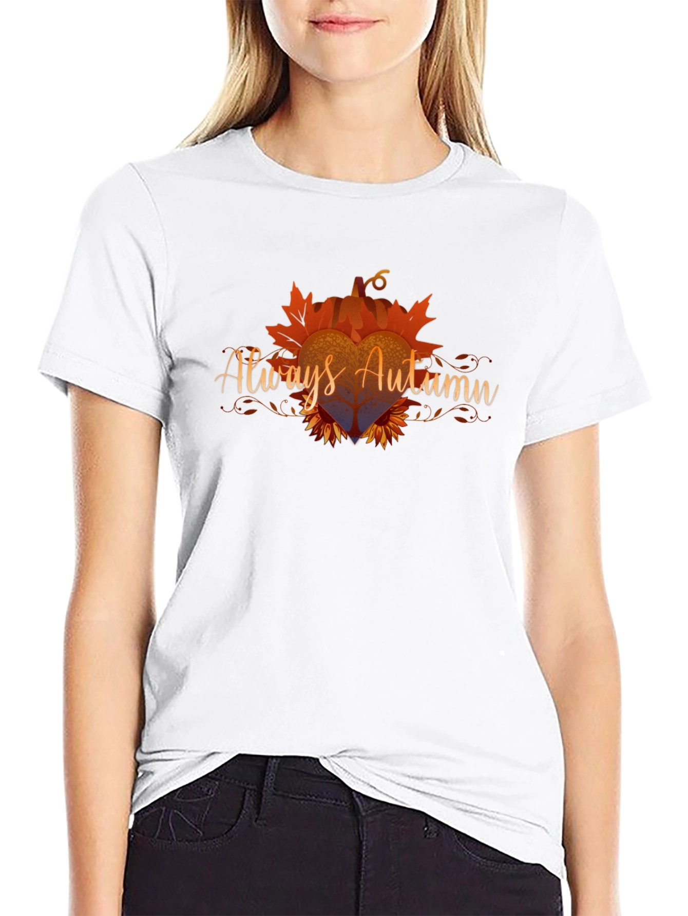 Always Autumn Graphic Tee - Fall Season Shirt