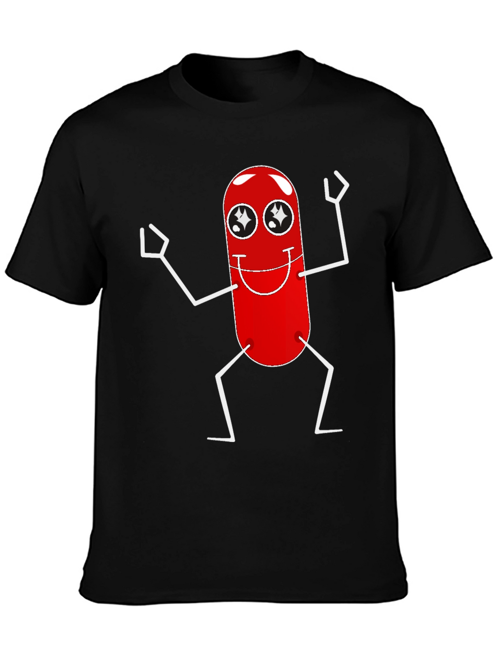 Cartoon Pill T-Shirt
