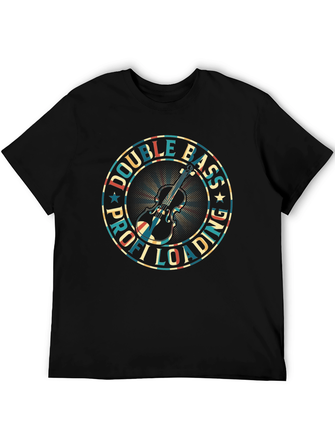 Double Bass Profi Loading T-Shirt - Musician Style