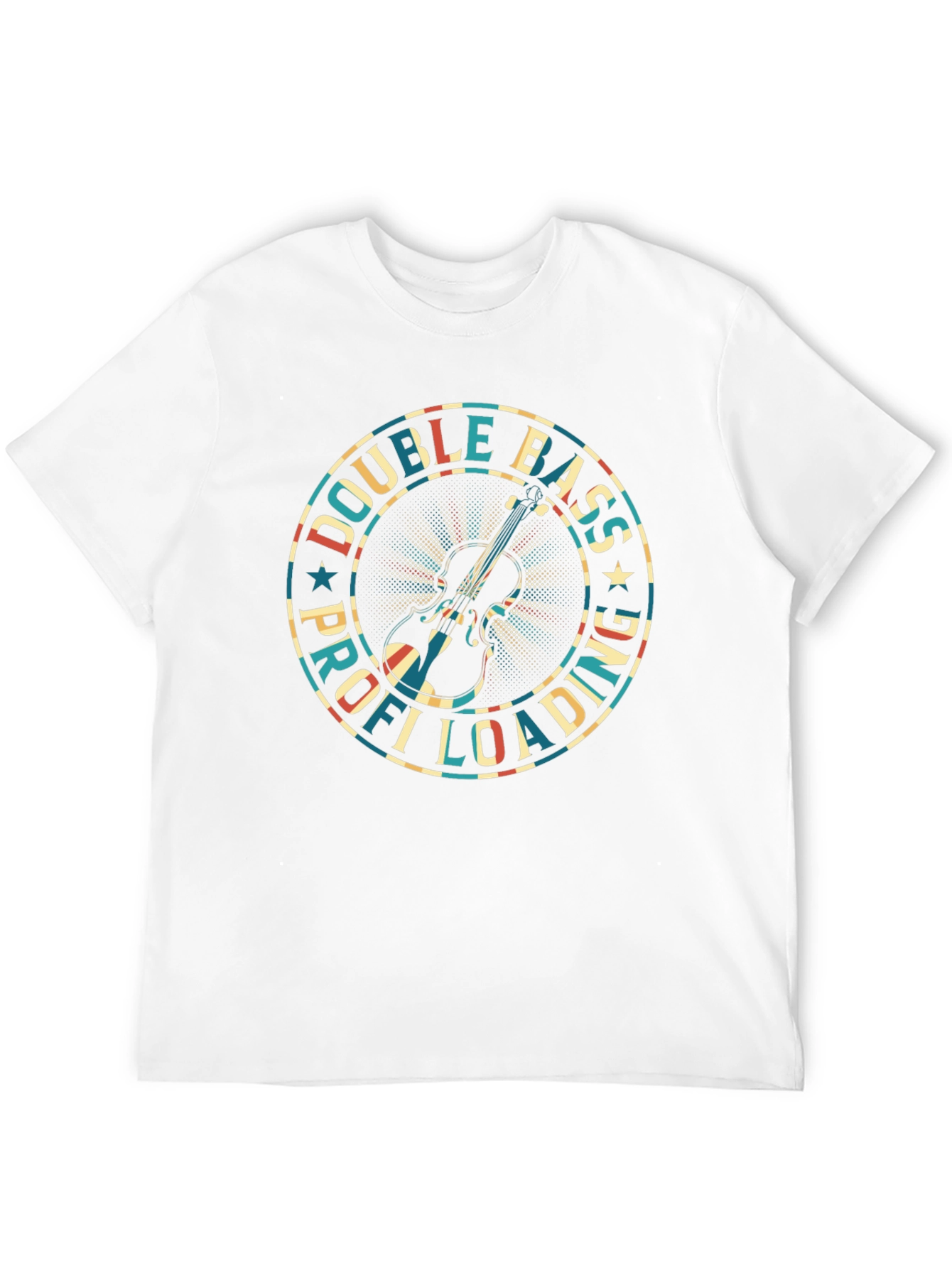 Double Bass Profi Loading T-Shirt - Musician Style
