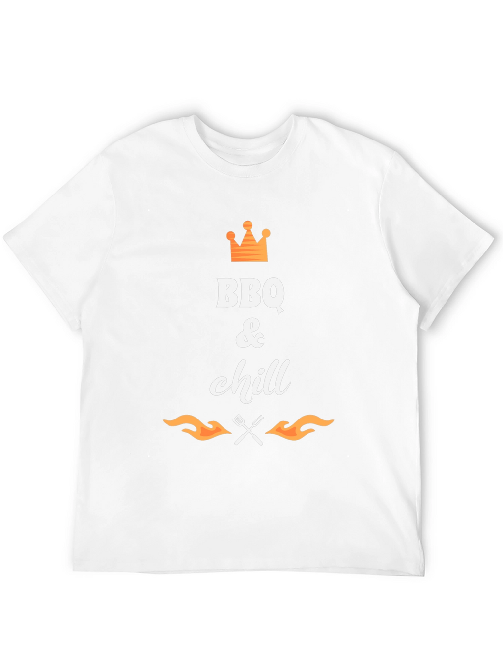 BBQ & Chill Black Graphic Tee