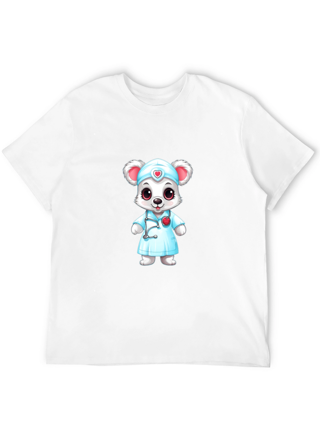 Cartoon Nurse Mouse T-Shirt
