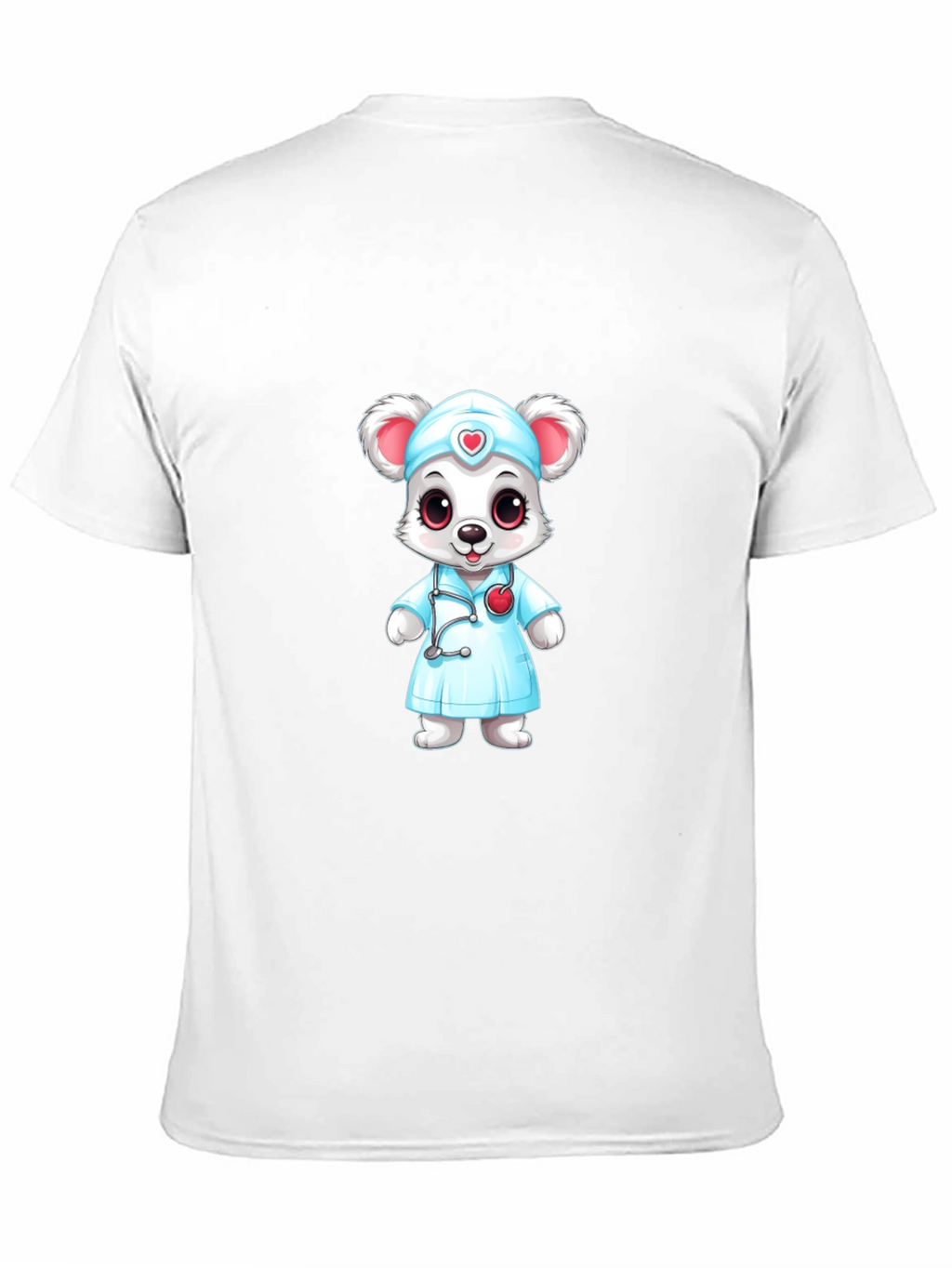 Cartoon Nurse Mouse T-Shirt