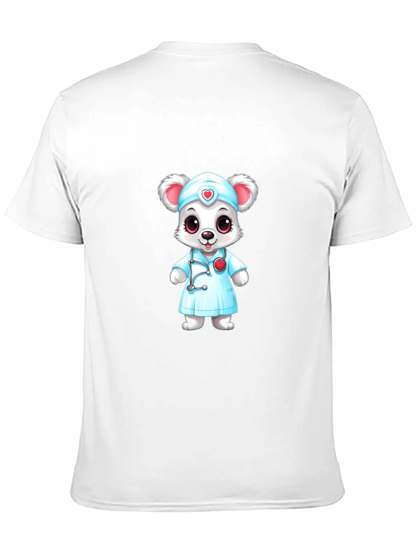 Cartoon Nurse Mouse T-Shirt