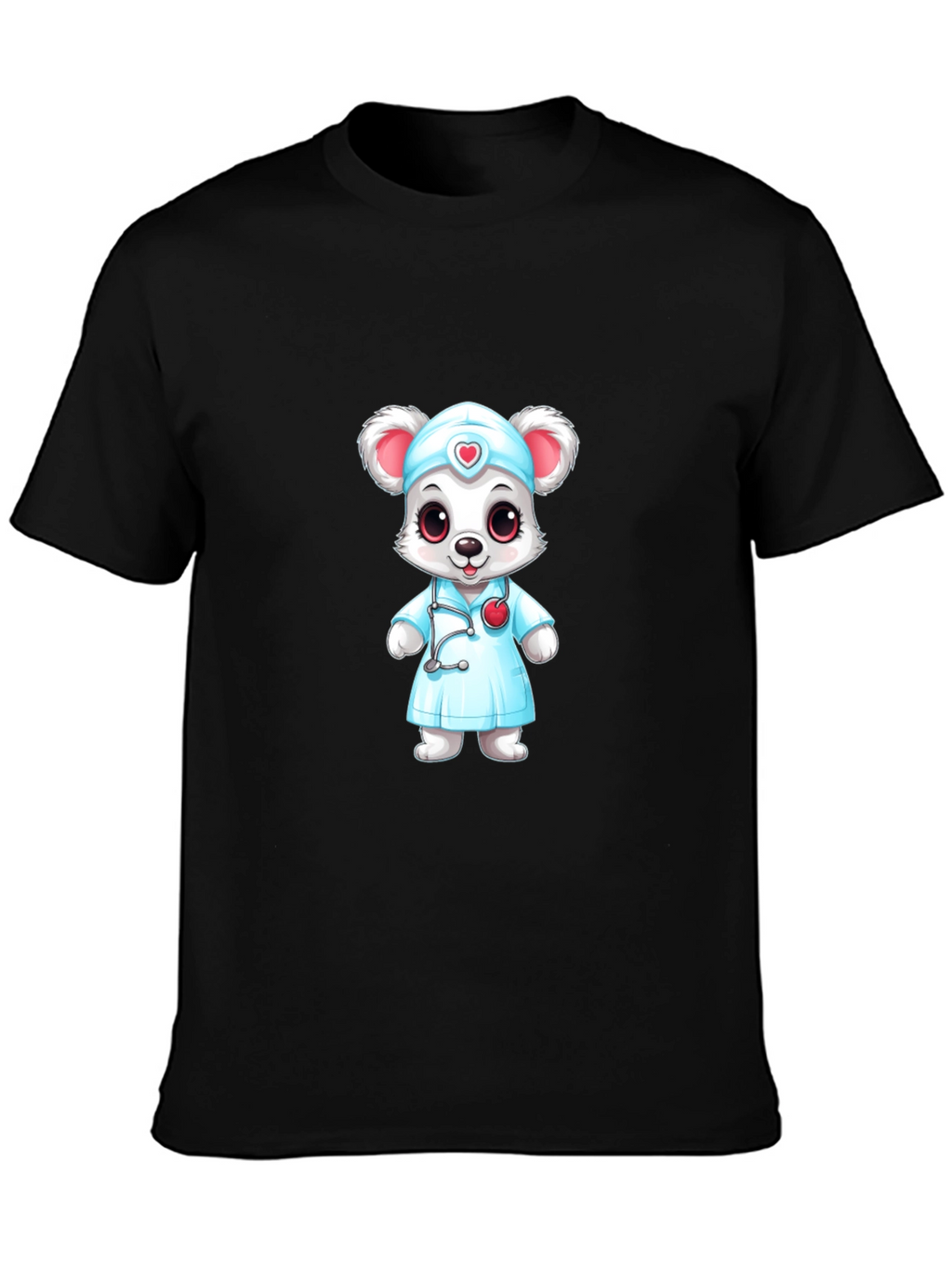 Cartoon Nurse Mouse T-Shirt