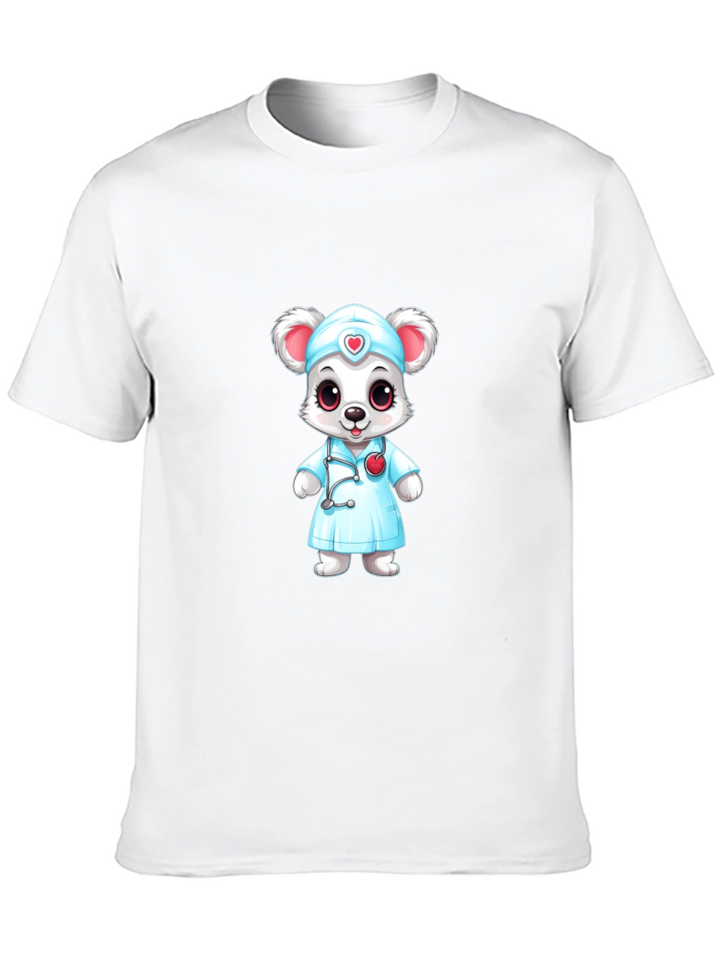 Cartoon Nurse Mouse T-Shirt