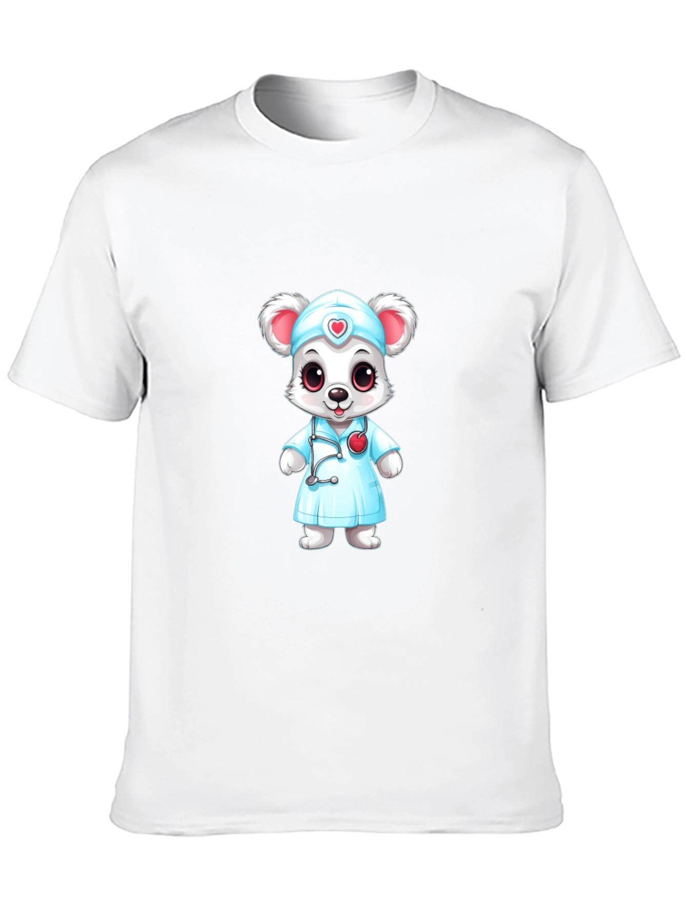 Cartoon Nurse Mouse T-Shirt