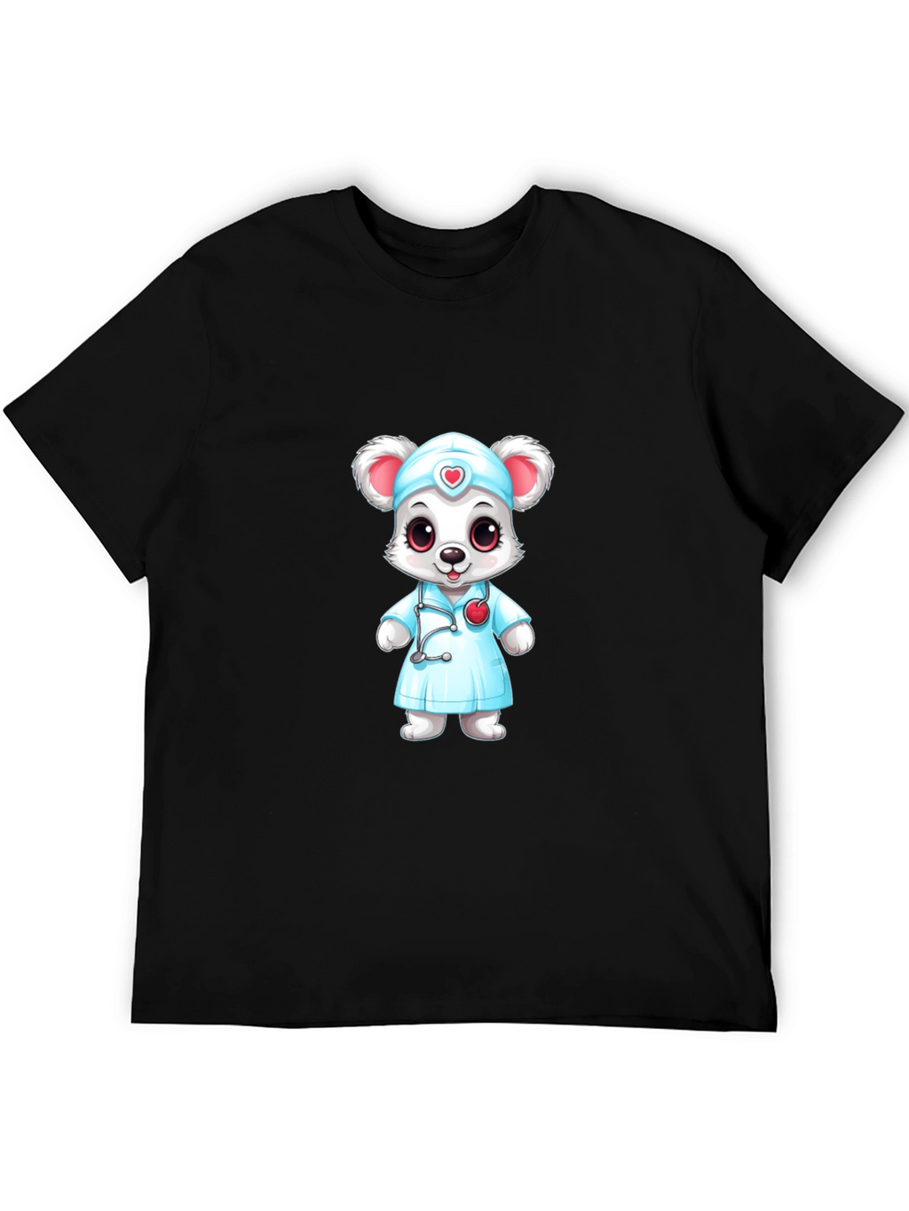 Cartoon Nurse Mouse T-Shirt