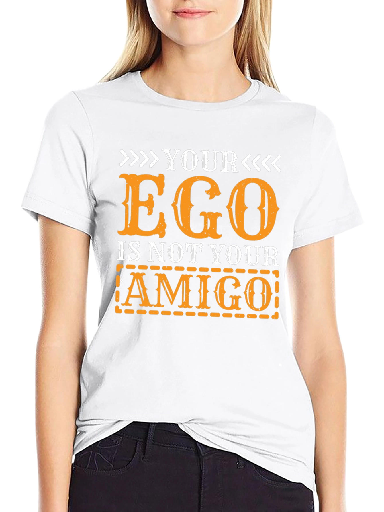 Ego Amigo Graphic T-Shirt - Black