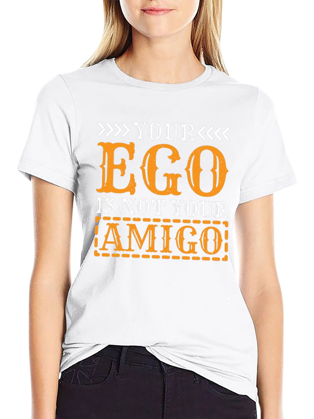 Ego Amigo Graphic T-Shirt - Black
