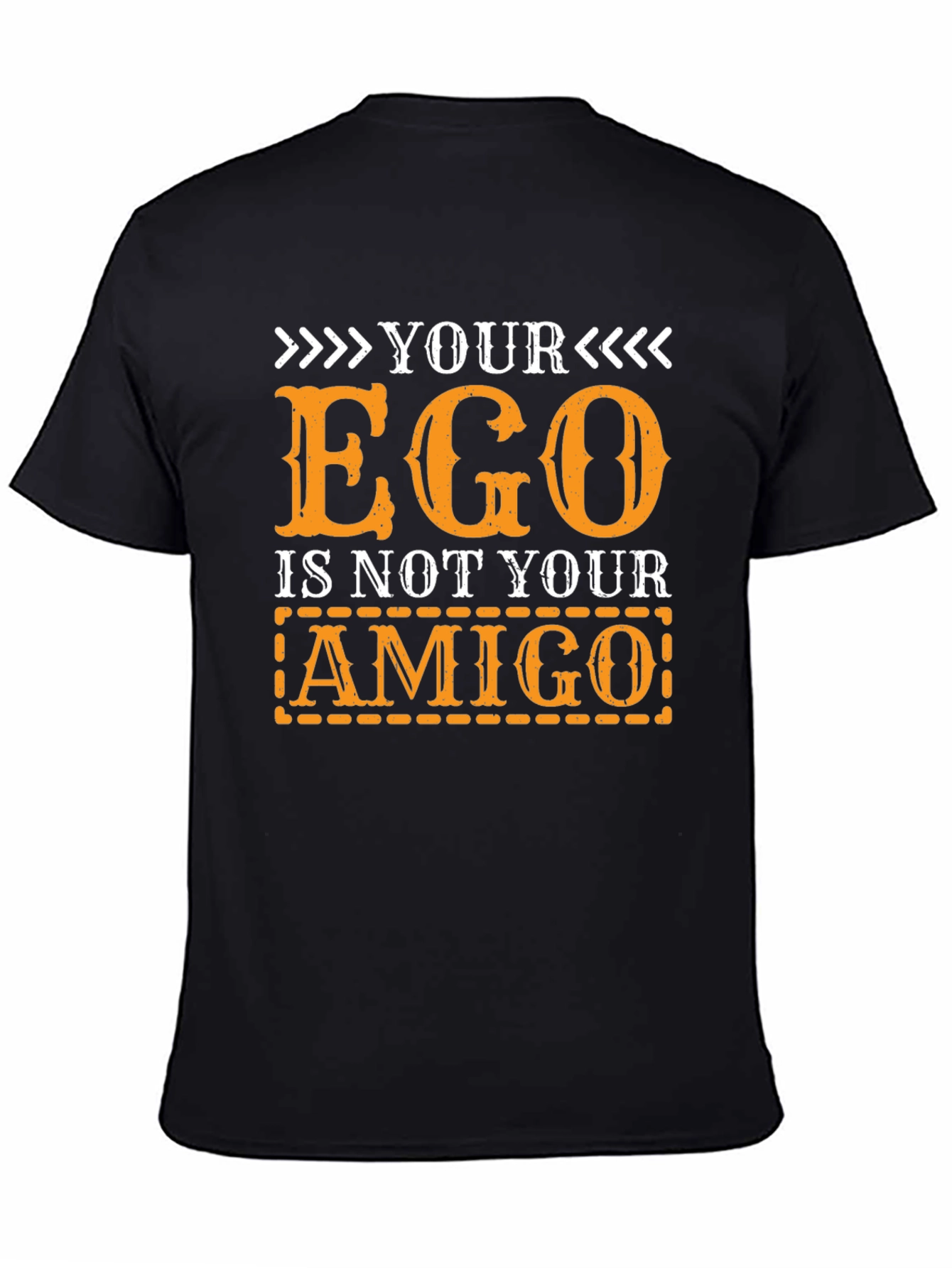 Ego Amigo Graphic T-Shirt - Black