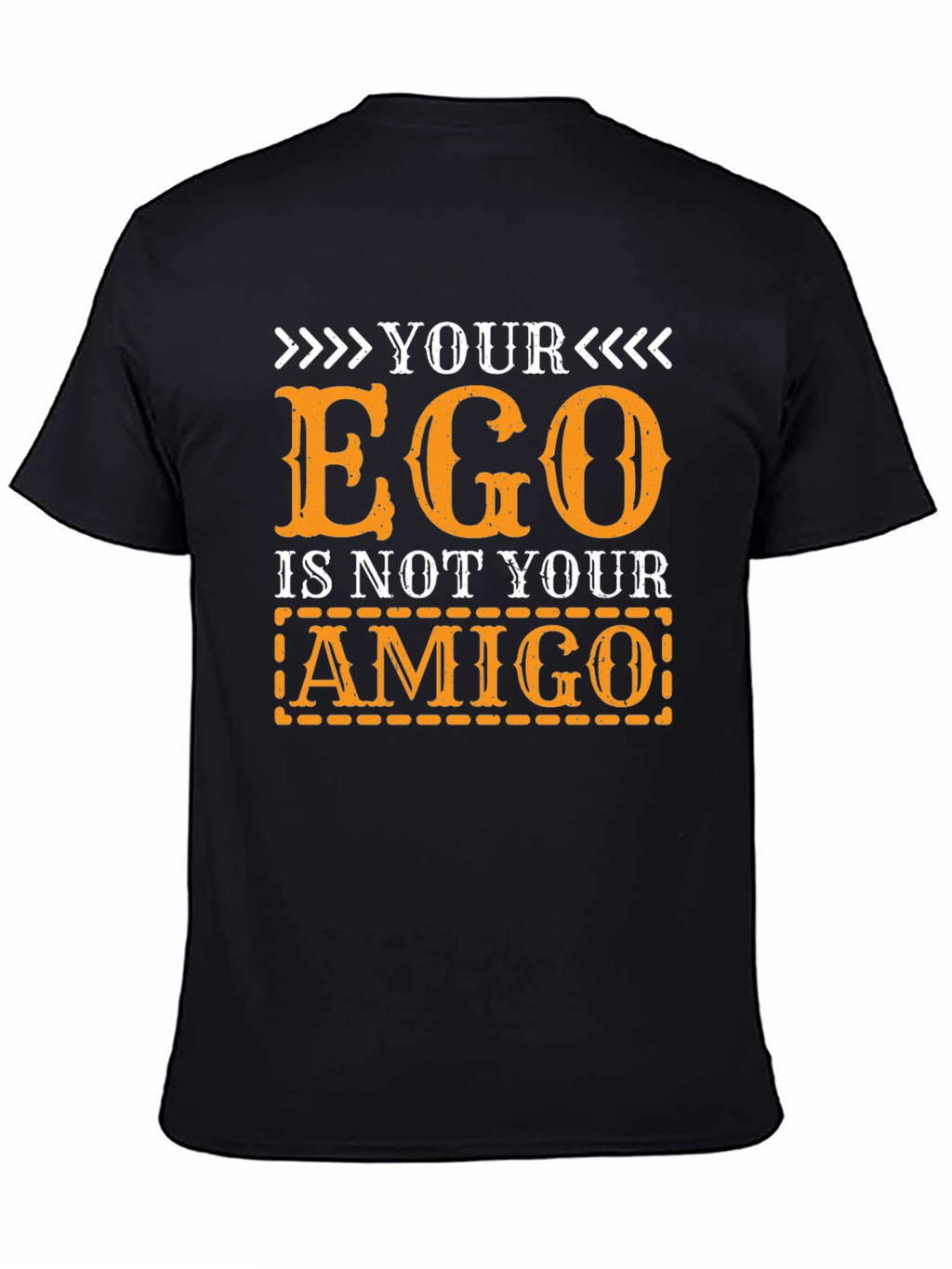 Ego Amigo Graphic T-Shirt - Black