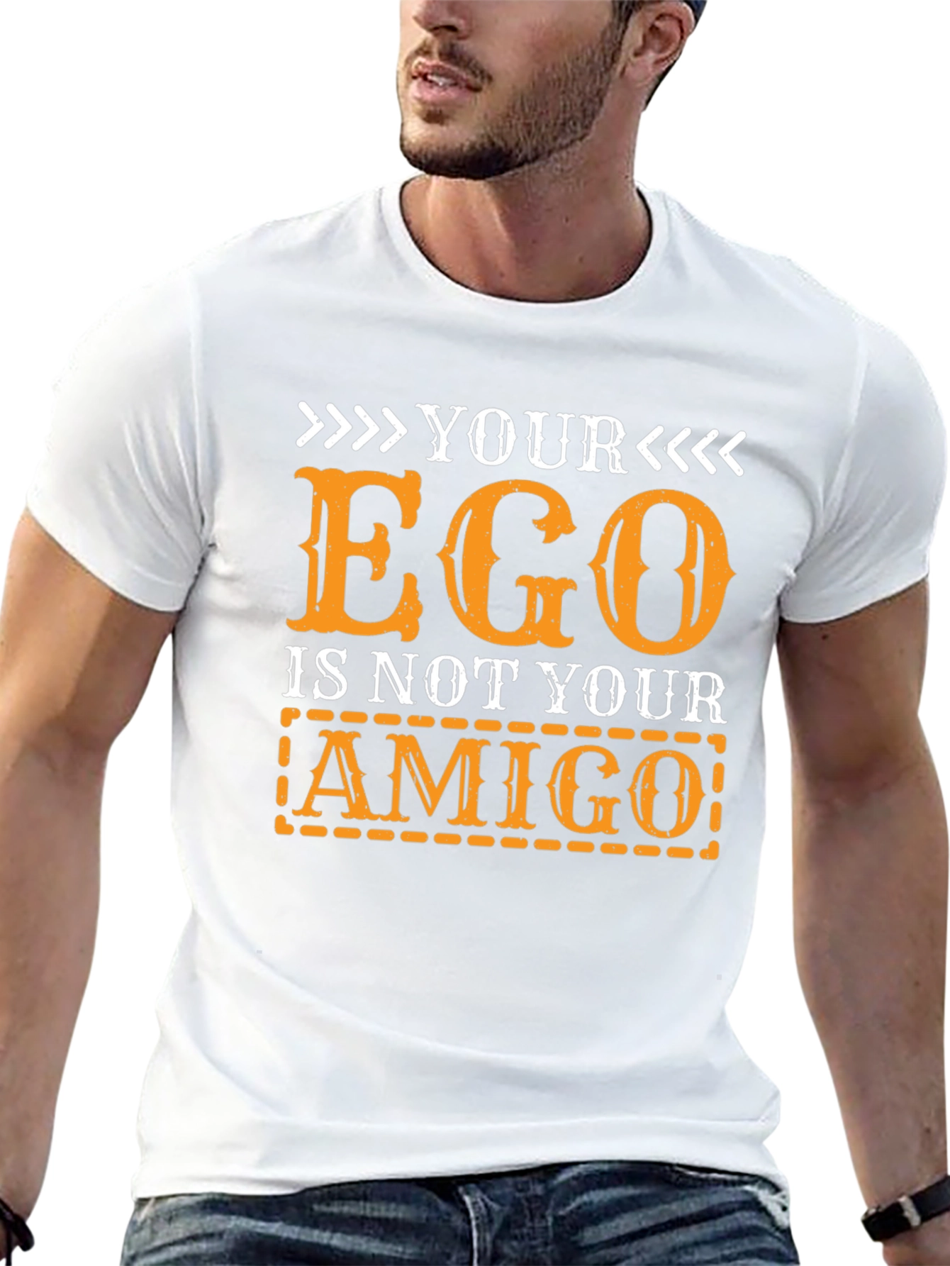 Ego Amigo Graphic T-Shirt - Black