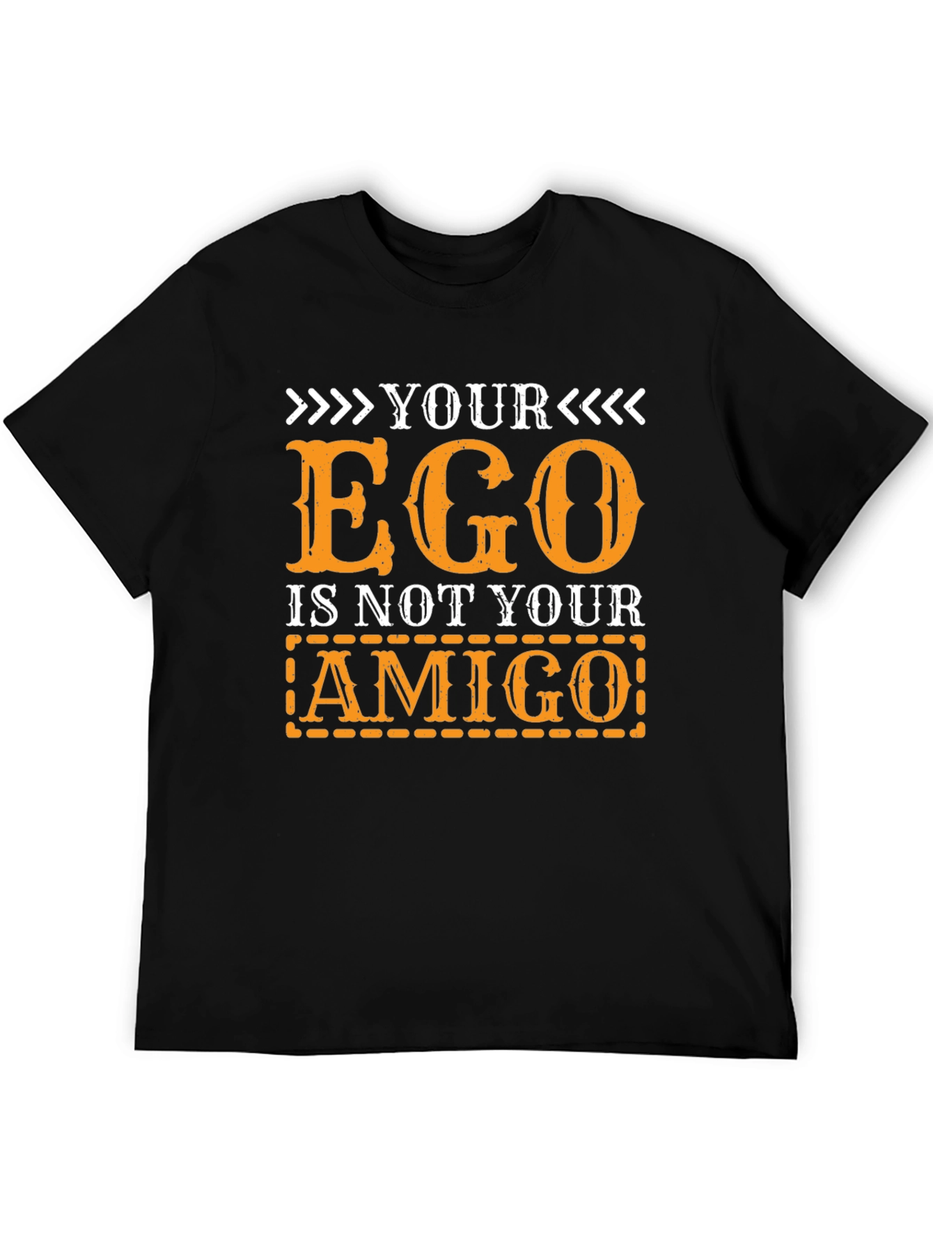 Ego Amigo Graphic T-Shirt - Black
