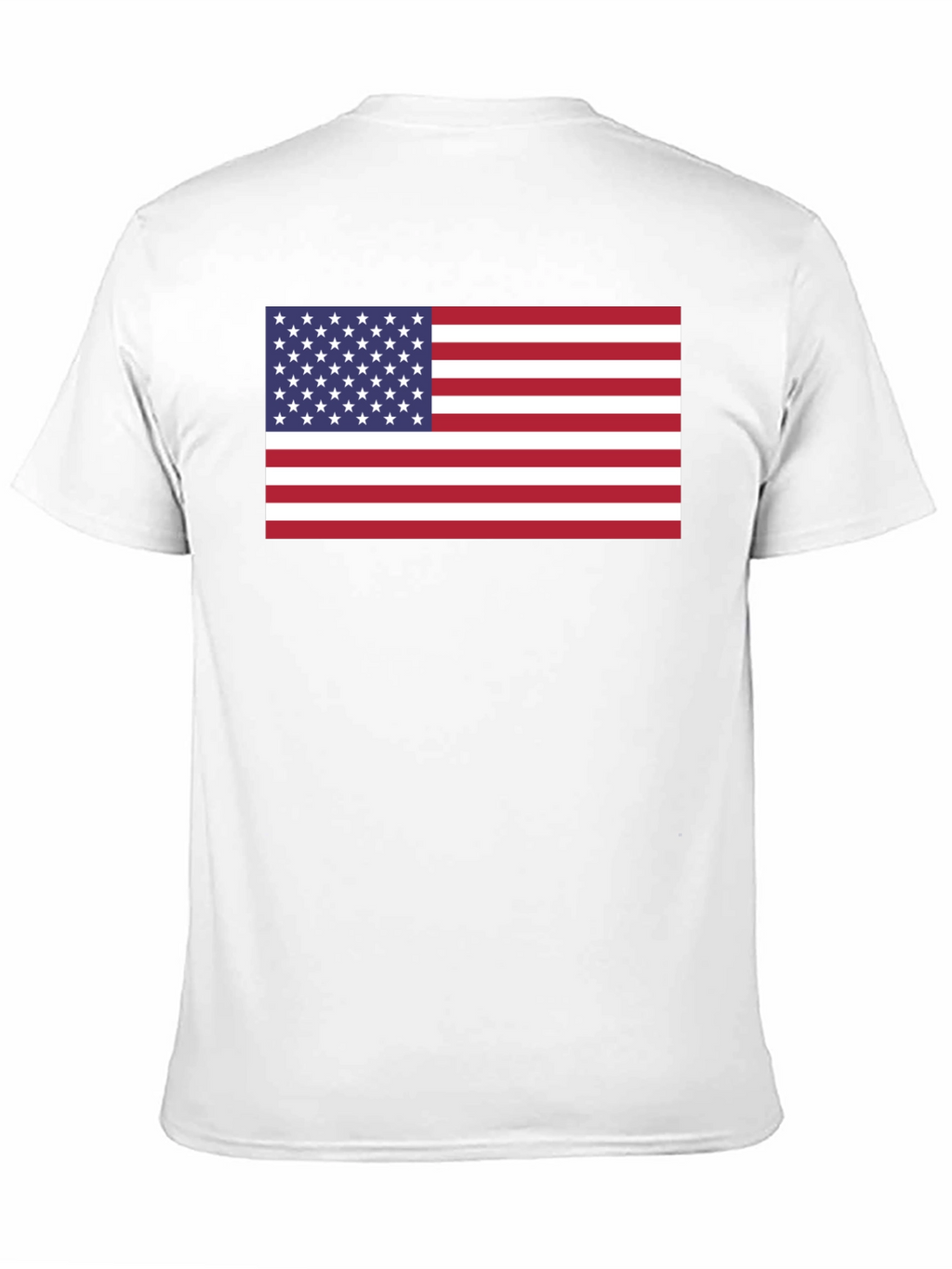 American Flag Graphic Black T-Shirt