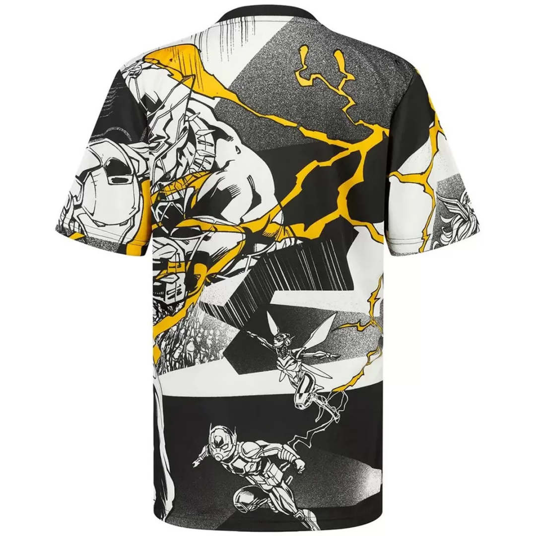 Real Madrid x Marvel Warm Up Shirt 2025/26 White&Black