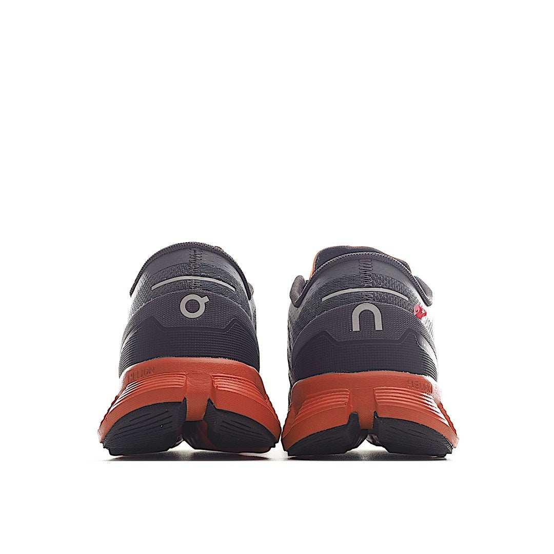 ON Cloud X Men's Running Shoe - Rust/Rock